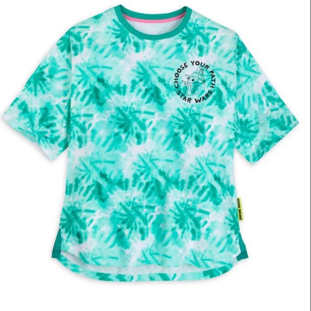Grogu Tie-Dye T-Shirt for Adults, Star Wars: The Mandalorian